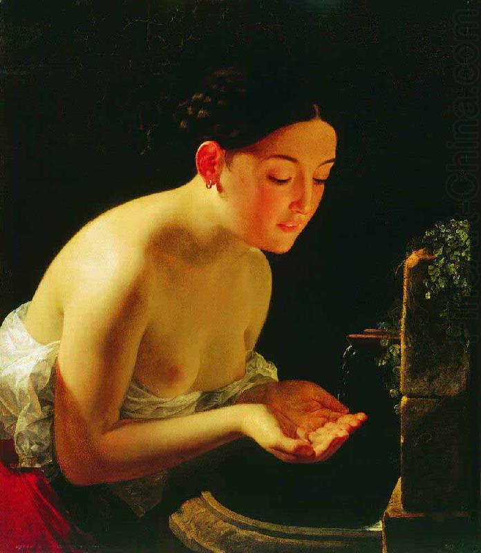 Karl Briullov Italian morning china oil painting image